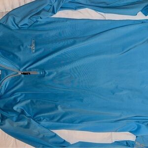 Habitat Men's Blue Half-Zip Sweatshirt